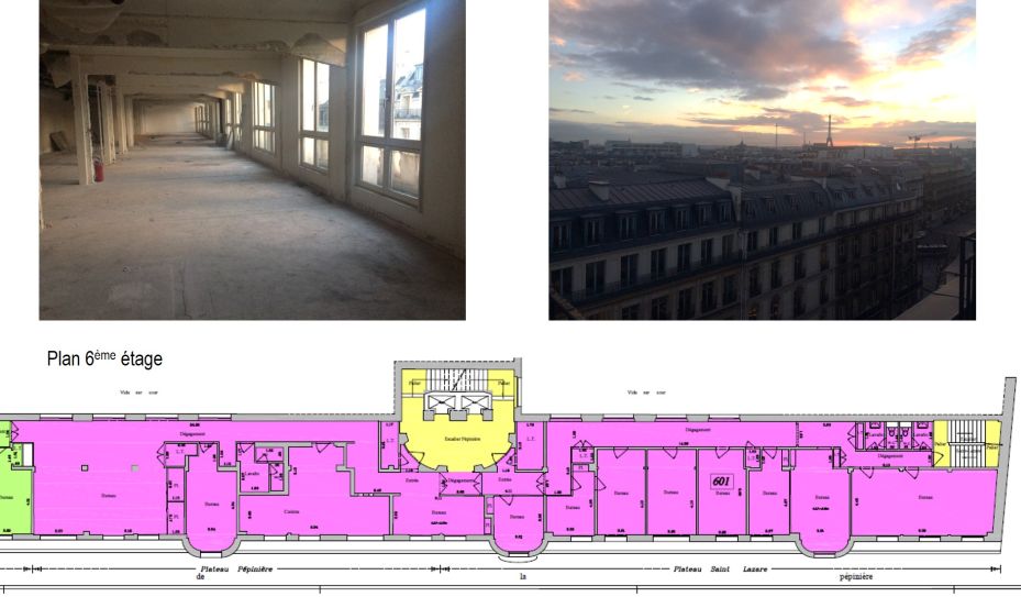 Bureau Paris 585m² Location bureau Paris OLBUR2421205 4